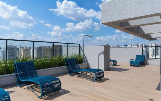 Estudio piscina e AC prox ao Ibirapuera
