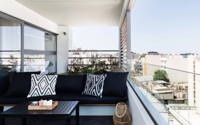 UPSTREET EMST Museum 1BD Apt Acropolis View