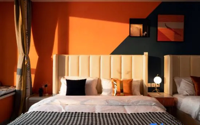 Yunhai Bay Ocean View LOFT Holiday Residence (Jinmao Mall, Qingdao Station) – Guest Rooms – Qingdao