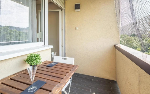 Cozy quiet apartment with a balcony