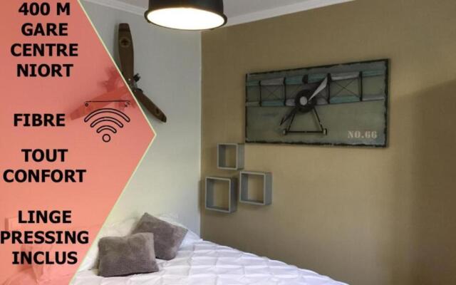 L'Aviateur centre 400m gare wifi linge de pressing