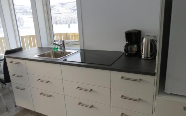 Hvammur 2 Bjarg with private hot tub