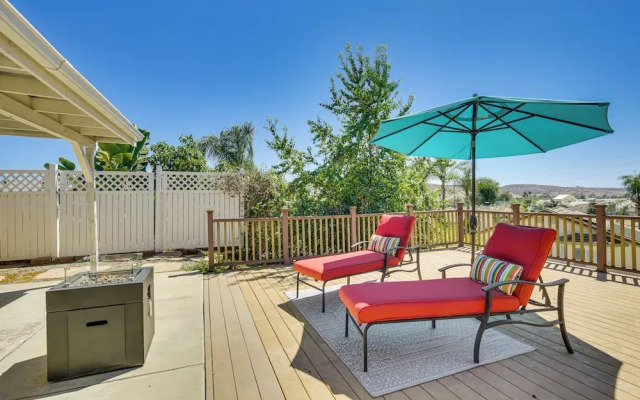 Poway Retreat w/ Stunning Sunset & Mountain Views!