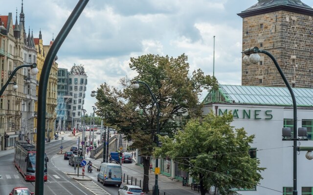 Riverside Apartment With A Balcony