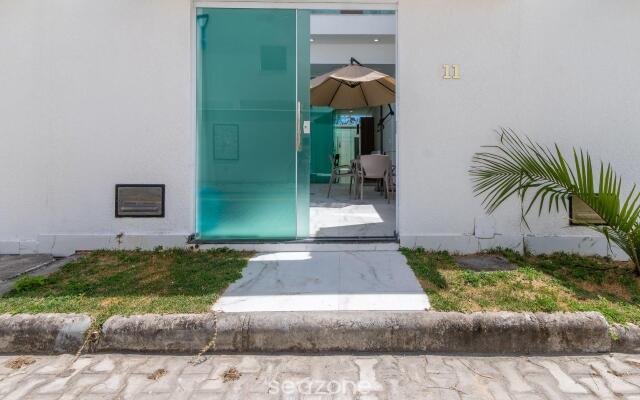 Apto duplex com piscina a 2min do mar IMT0011