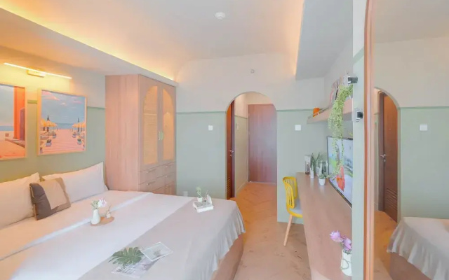 Chic Style Studio Apartment Grand Kamala Lagoon Bekasi