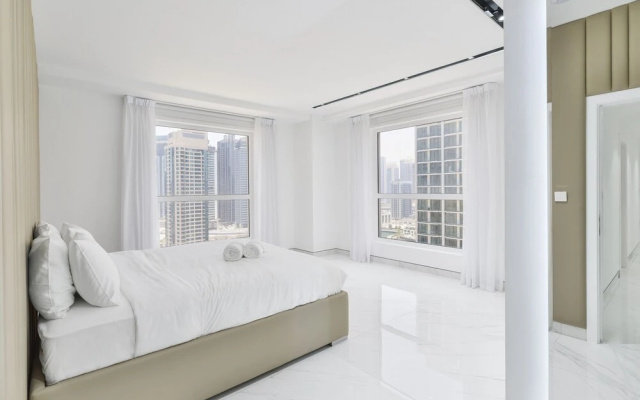Waterfront Luxury 3plus1 BR in JBR Dubai