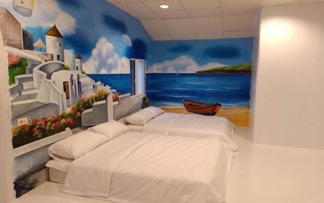Colorful Cloudy Villa