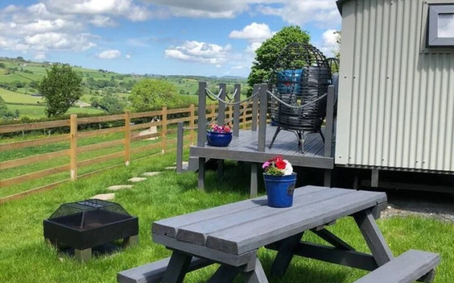 The Shepherds Hut at Hafoty Boeth