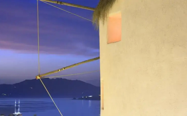 Traditional Mykonian Windmill
