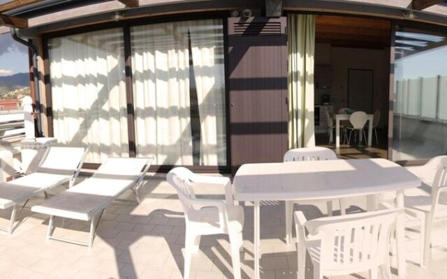 Apartment with One Bedroom in Giardini Naxos, with Wonderful Sea View, Furnished Terrace And Wifi - 2 Km From the Beach