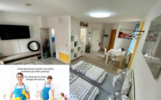 Apartment 2P. Balkon Zentral 1.4