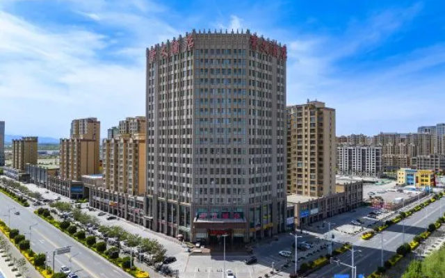 Zhangye Chongwen Hotel (West High-speed Railway Station Zhangye Middle School New Campus Branch) – Outside – Zhangye