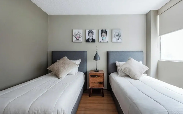 3BR Polanco Condo -elevator -parking-washer/dryer
