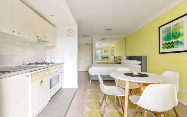 Serene Studio With Balcony in Prime Location