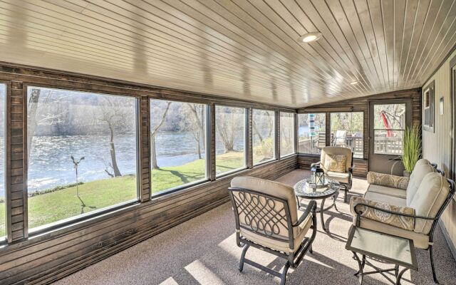 White River Fishing Escape w/ Deck & Patio!