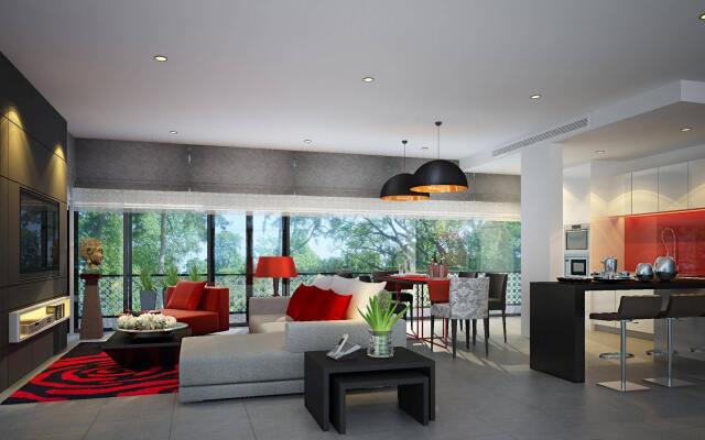 The Pavilions, Suites