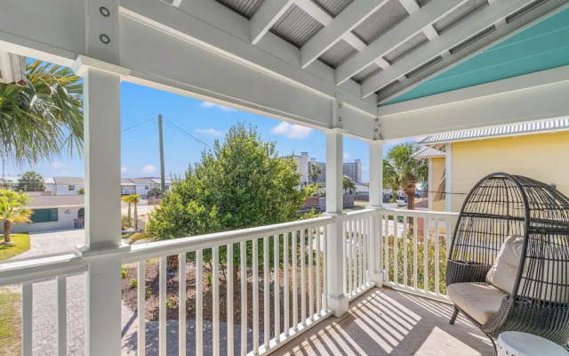 Seafoam Beautiful 3BR Home With Heated Private Pool - 4 Min Walk to Beach!
