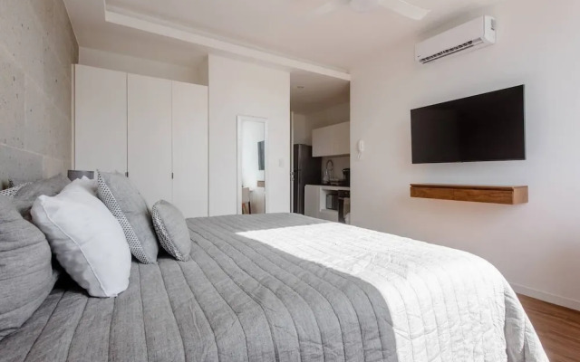 Great Located Modern Studio-sea View Rooftop Pool