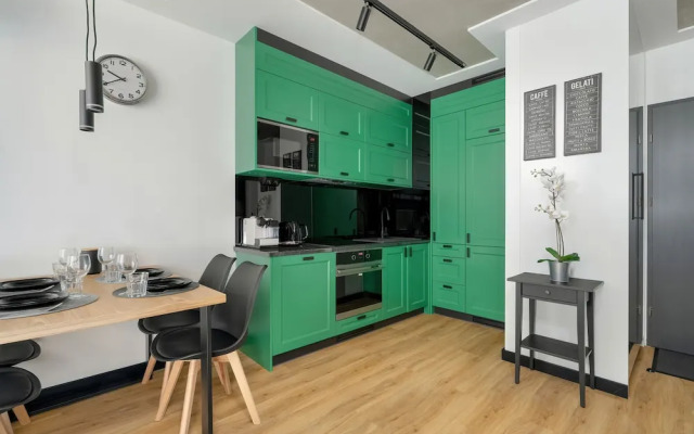 Black and Green Apartment by Renters