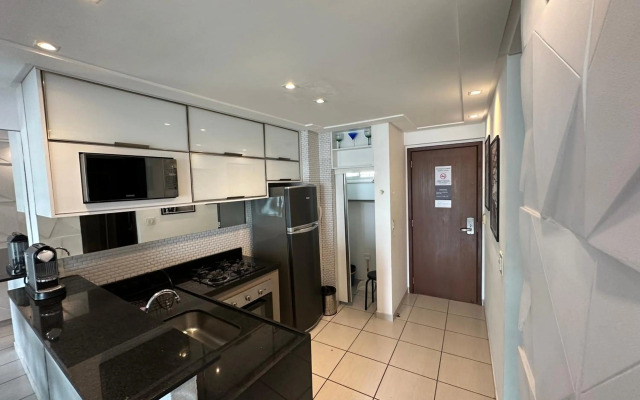 Beira Mar Apto 16º andar Luxo 2 quartos