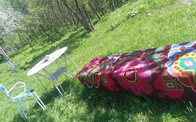 Room in Guest Room - Idylic Family Sejour With Hottube in Green Land