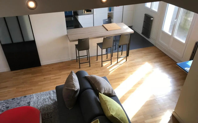 Appartement duplex, Tours centre