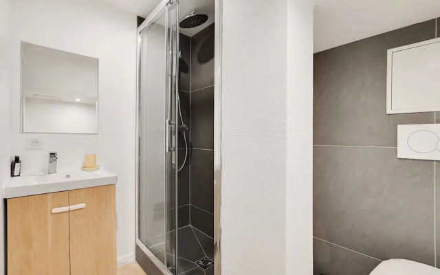 Modern Flat - 1BD for 3P With AC - Near Montmartre