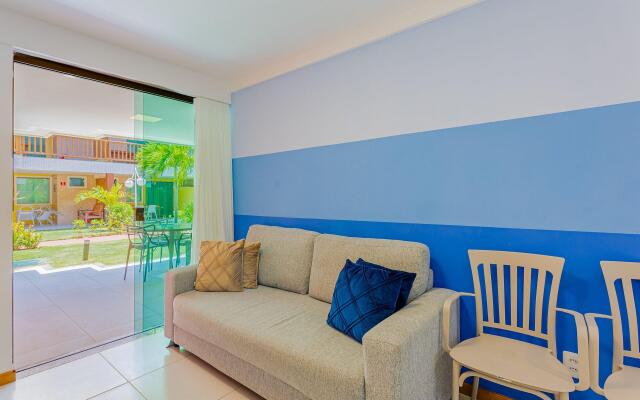 IT09 Lindo Apto 2 Suítes - Pé na Areia, Itacimirim