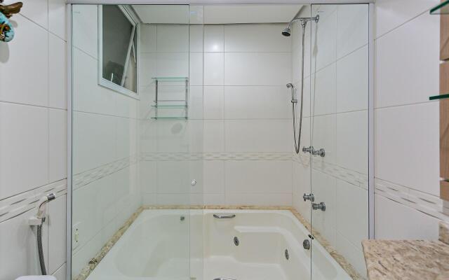 Próximo a praia com churrasqueira na varanda #IA09