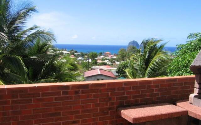 House with One Bedroom in Le Diamant, with Wonderful Sea View, Enclosed Garden And Wifi