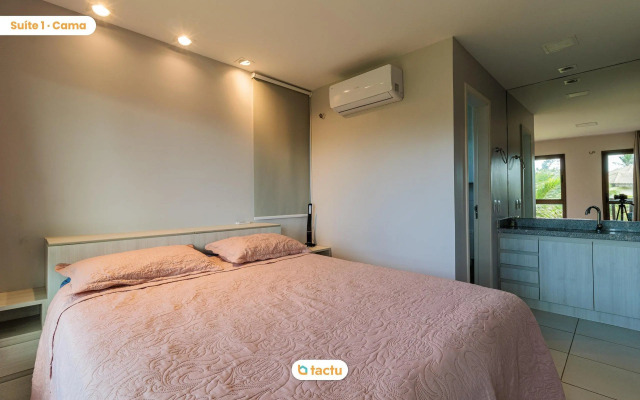Apto todo climatizado VG Sun Cumbuco por Tactu