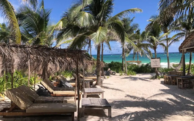 Stylish Tulum Studio Terrace Pool Relax