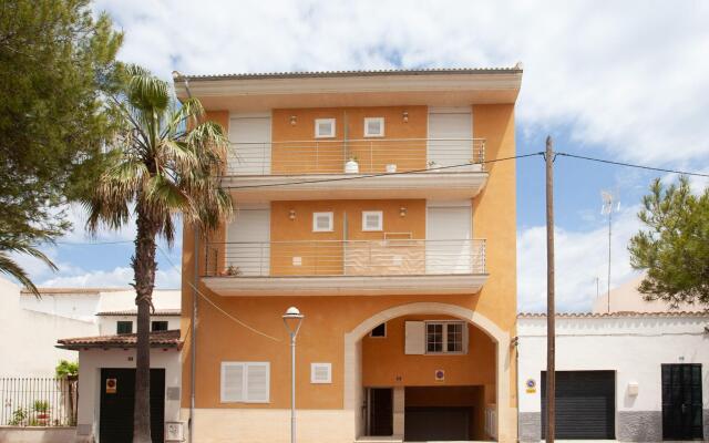 Modern apartment in Can Picafort nice view of the harbor, 50 m from the beach