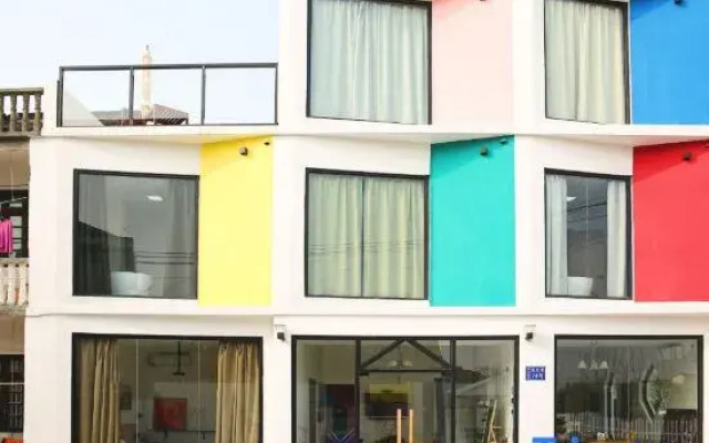 rainbow house