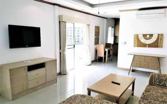 Baan Suan Lalana Tc 1 Bedroom Penthouse With sea View Apartment Pattaya