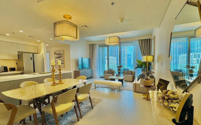 Venduras Luxe 4Br Fountain & Burj View