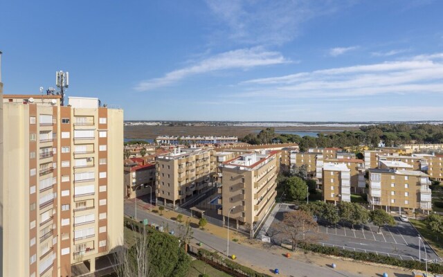 Simplistic Holiday Home in Huelva with Balcony