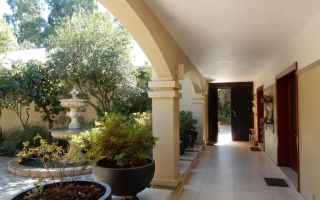 The Courtyard at La Loggia