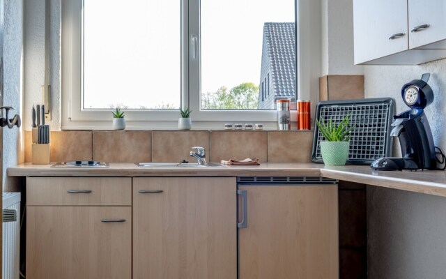 Helles Apartment mit eigenem Stellplatz