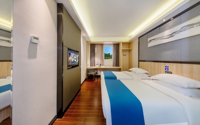 Winsome Hotel-GZ Gangding Metro Station – Guest Rooms – Guangzhou