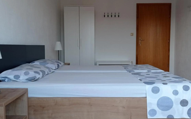 Studio apartment with balcony