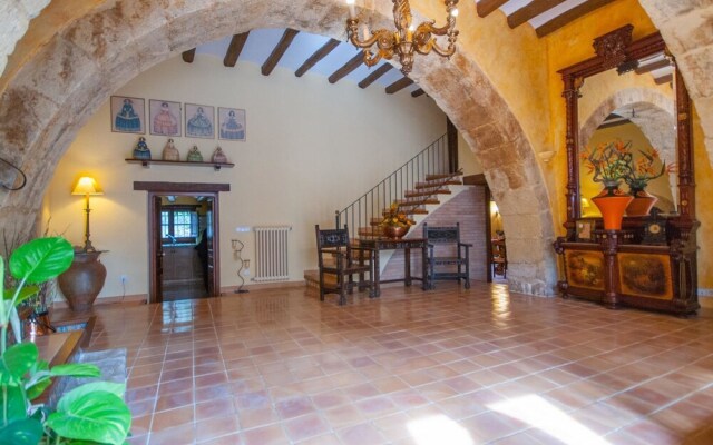 Lovely Holiday Home in Santa Oliva Spain With Garden