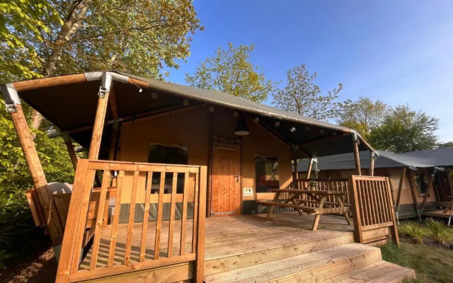 Luxe Safaritent 6 persoons op Camping Rijsterbos