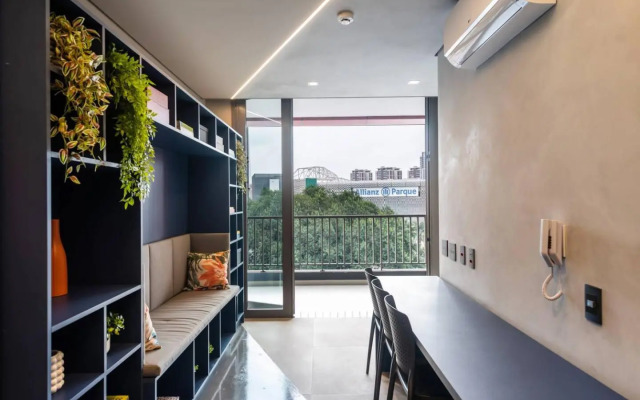 Studio moderno a 5min a pé do Allianz Parque