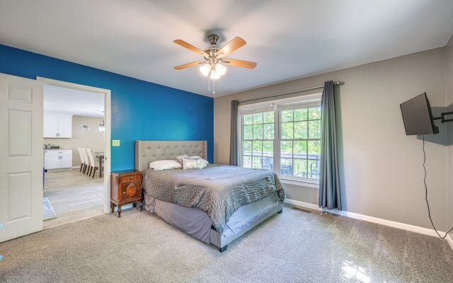 Milledgeville Home w/ Game Room & Private Dock!