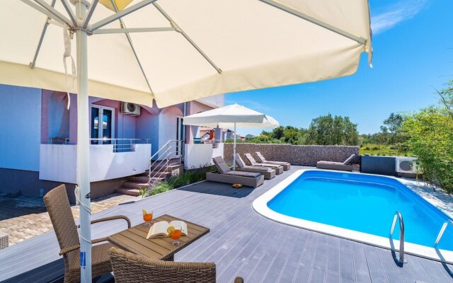 Awesome Home in Pasman With Wifi, Outdoor Swimming Pool and Heated Swimming Pool