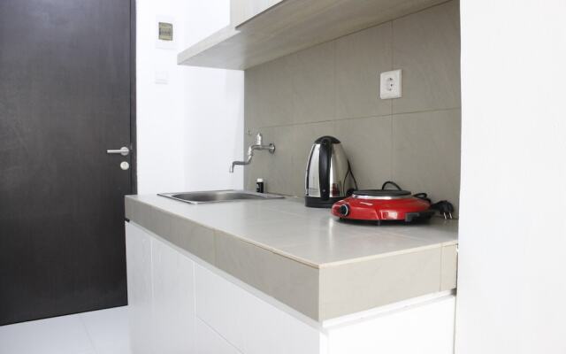 Monochrome Style Studio Room @Grand Asia Afrika Apartment