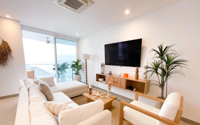 Apartamento de 3 habitaciones en Playa Dormida Santa Marta - Apartment in 圣玛尔塔 - Photo 3