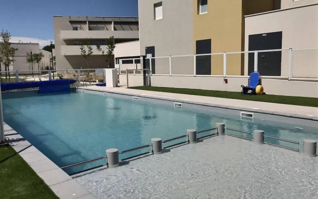 Studio in Valras-plage Near Sandy Beach